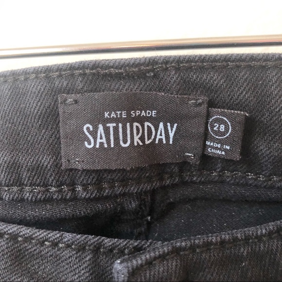 Kate Spade Saturday Black Skinny Jeans - Picture 4 of 5